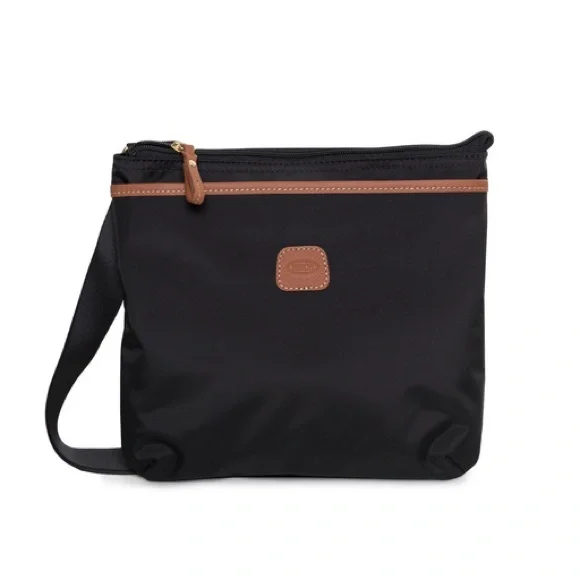 Bric’s Milano Nylon Classic Crossbody Bag, Black - Picture 1 of 15